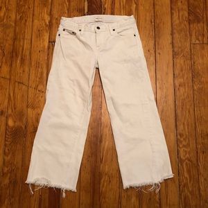 Simon Miller Cropped Wide Leg Jeans